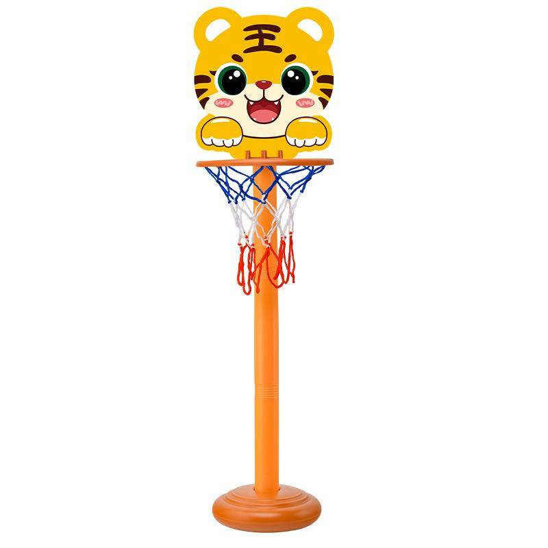 Children's indoor basketball rack shooting basket lift cartoon rebound babies parent -child interactive ball sports toys
