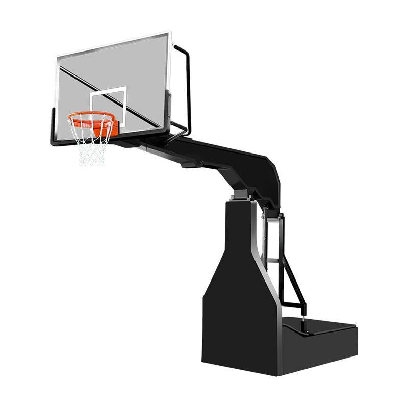 The new basketball outdoor mobile adult outdoor indoor -lifting flashytoma hand -electric hydraulic competition manufacturer