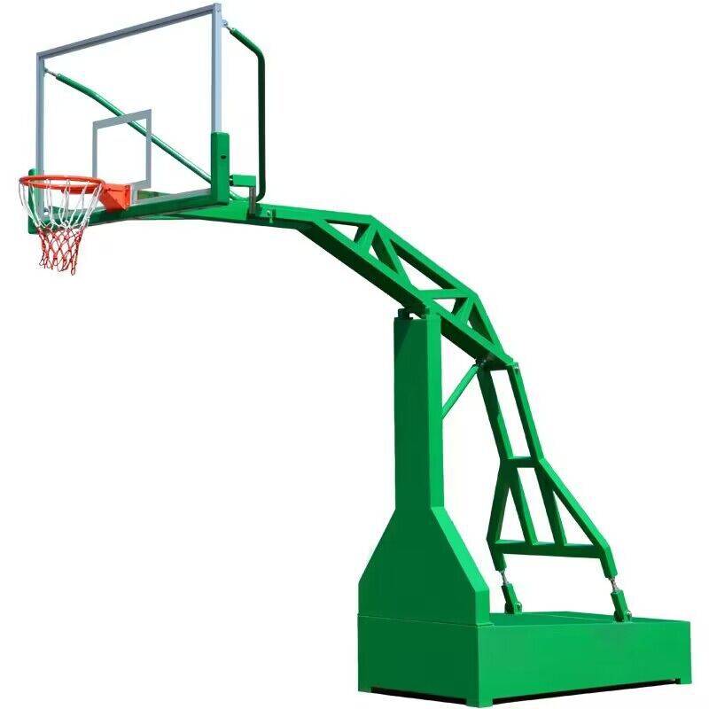 Shanghai brand outdoor adult standard basketball frame fixed mobile school training professional competition basketball rack