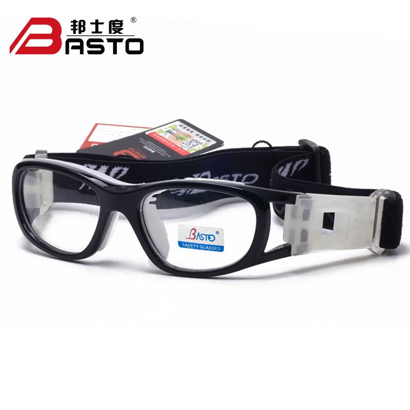 Black frame white nose support