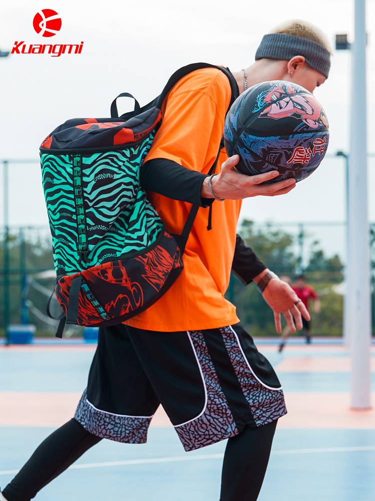 Crazy New Westward Journey Loint Basketball Pack Training Backpack Backpack Large -capacity Fitness Sports Equipment Football Storage Bag
