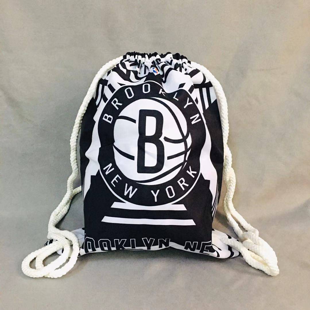 Clippers Net Lake Bag Basketball Bag Student Portable Basketball Bag Training Back Bare -shoulder Multifunctional Pump