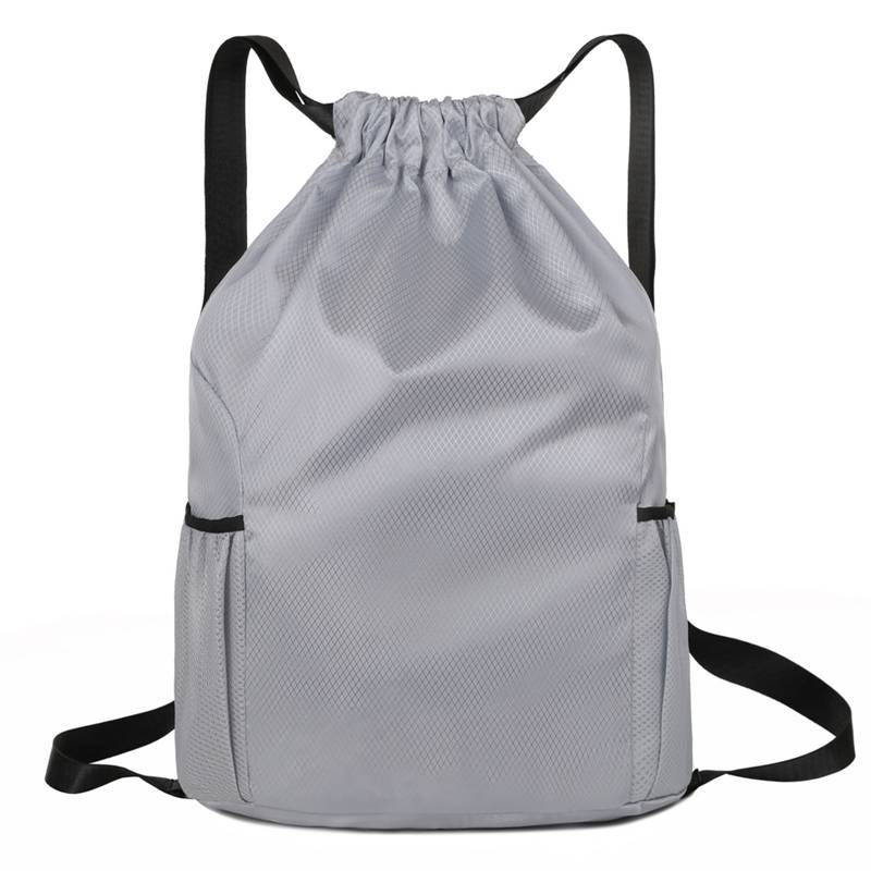 Gray football bag
