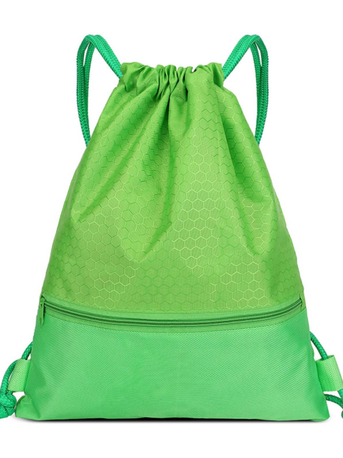 Beam Pocket Pulling Rope Backpack Waterproof Light Folding Travel Sports Simple Backpack Fitness Female Large -capacity Basketball