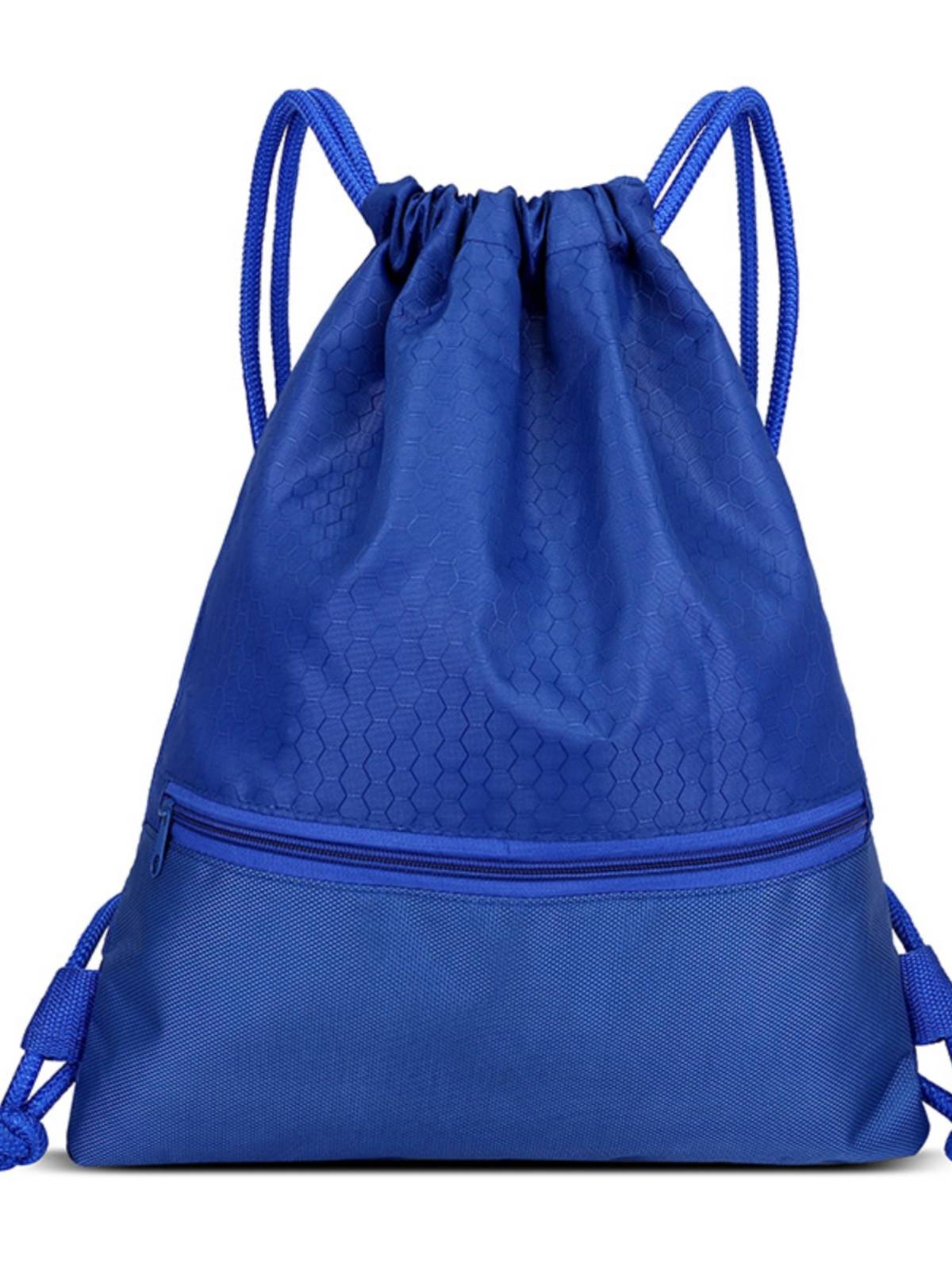 Beam Pocket Pulling Rope Backpack Waterproof Light Folding Travel Sports Simple Backpack Fitness Female Large -capacity Basketball