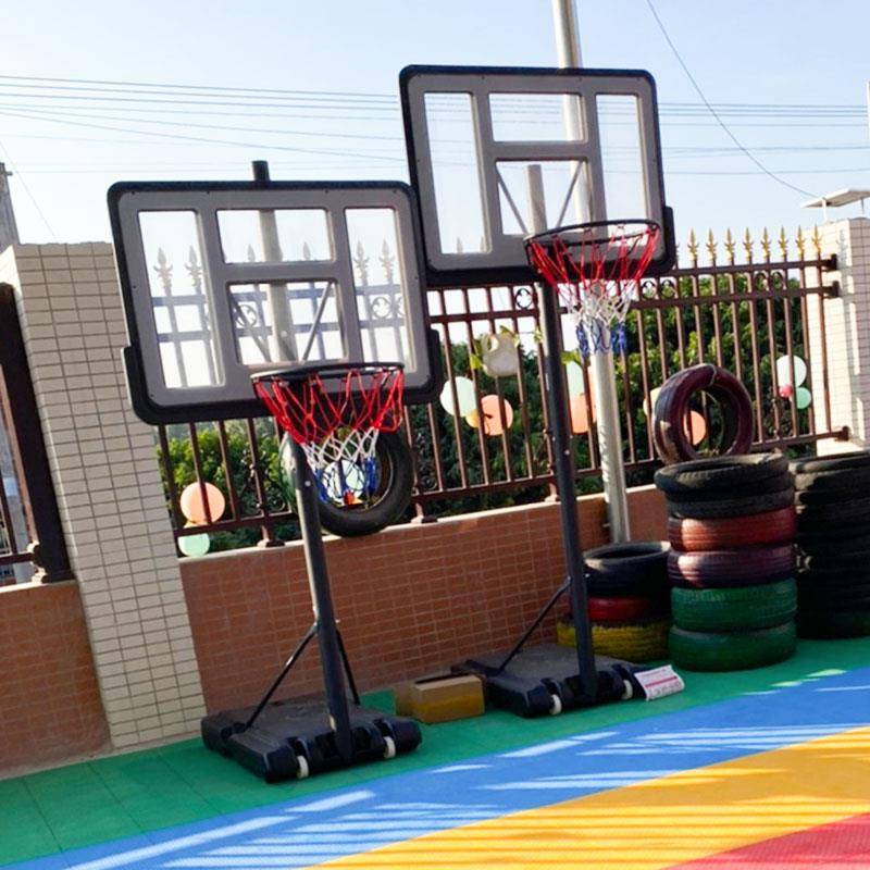 Basketball rack children's lifting of outdoor adult standard basket frame children's shooting frame youth home mobile basket