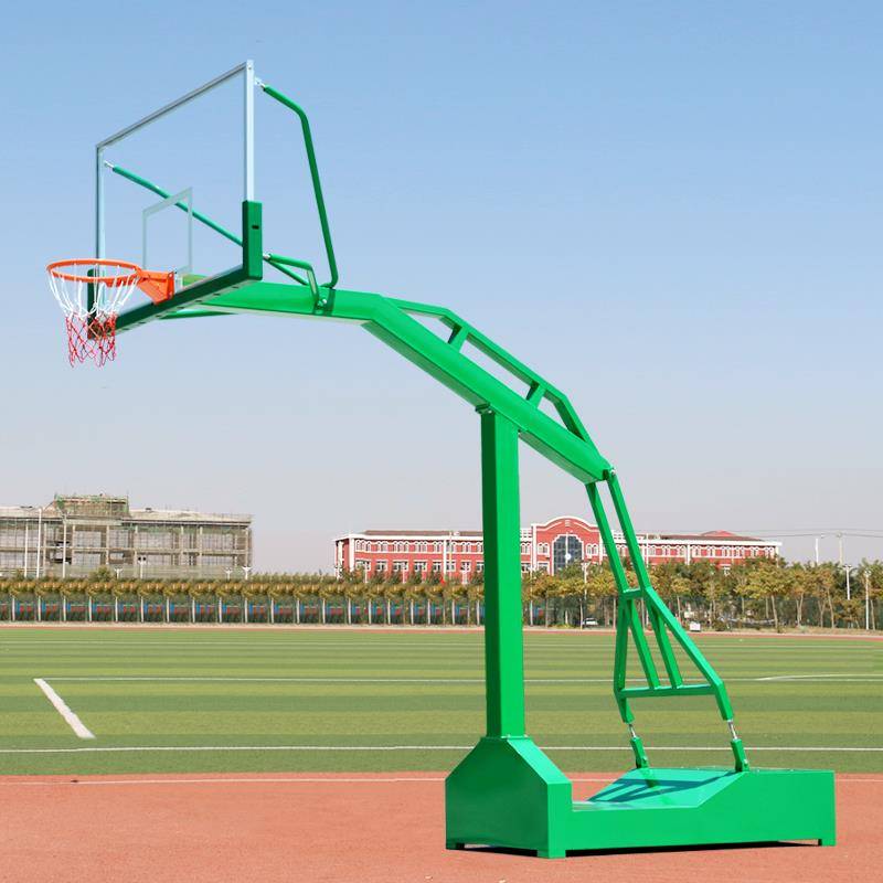 Outdoor adult standard basketball frame fixed mobile school training competition special basketball rack