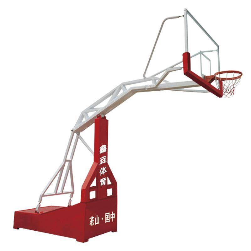 Manufacturers directly supply outdoor adult competitions for basketball racks to move juvenile tensile high imitation hydraulic basketball rack