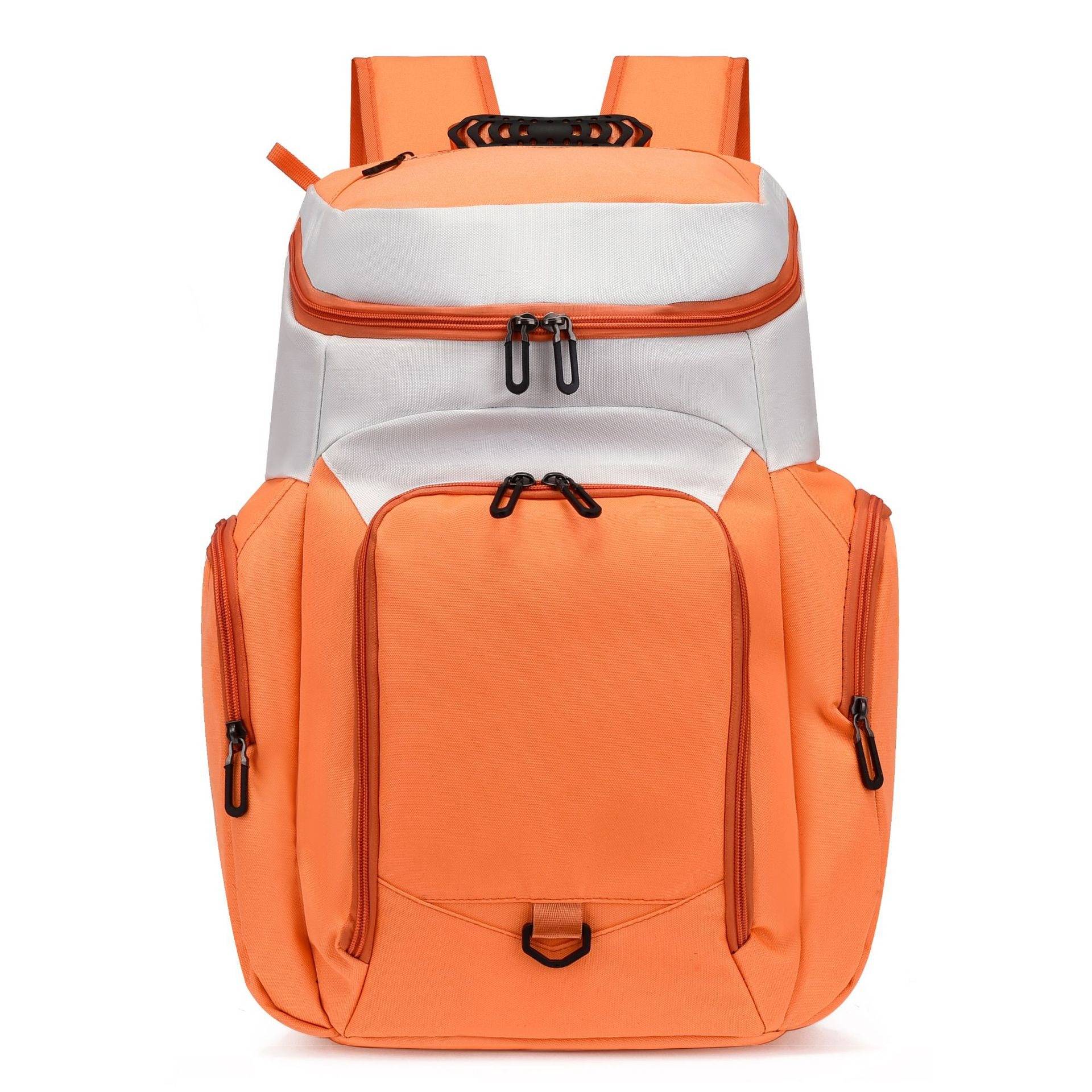 Orange with white