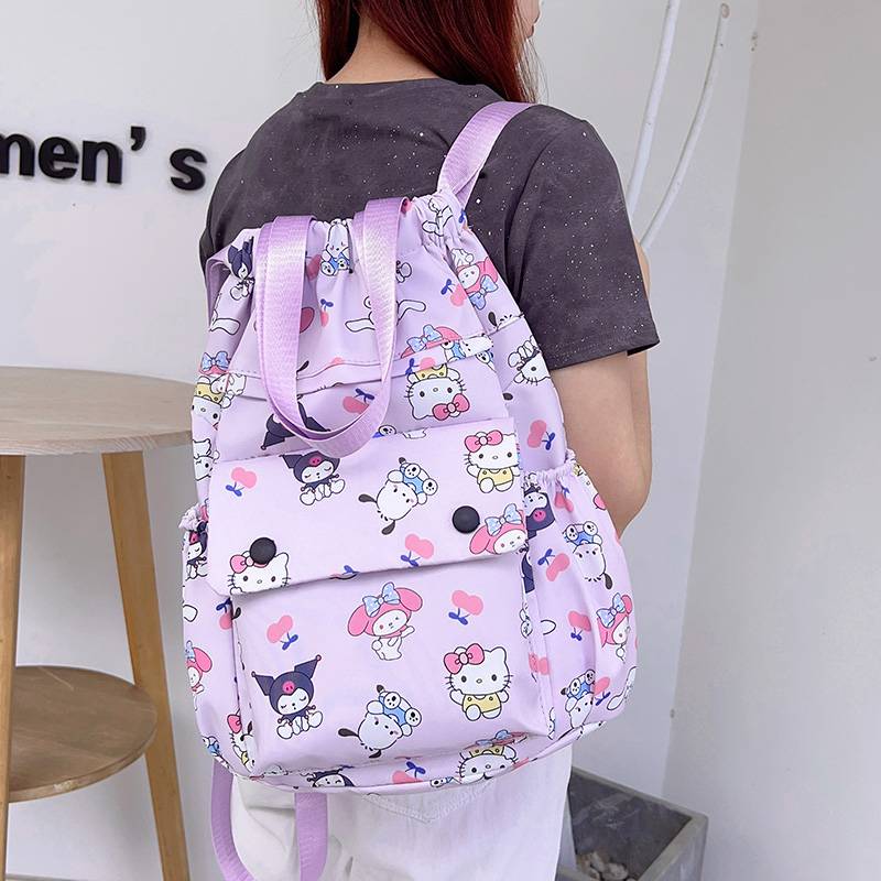 Beam Pocket Pumping Backpack Large -capacity Men's Women Travel Sports Pack Fitness Pack Training Backpack Basketback