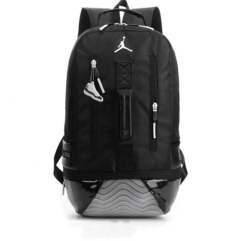 Nike Nike Demon Backpack Men's and Women's Junior High School Student School Bag Large -capacity Basketball Training Pack Travel Bag