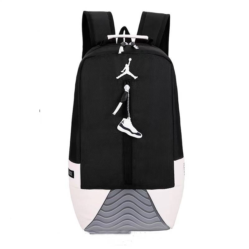 Nike Nike Demon Backpack Men's and Women's Junior High School Student School Bag Large -capacity Basketball Training Pack Travel Bag