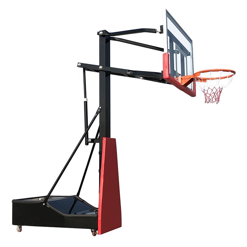 Mobile lifting basketball rack adult home house children's basketball frame outdoor youth outdoor basketball rack