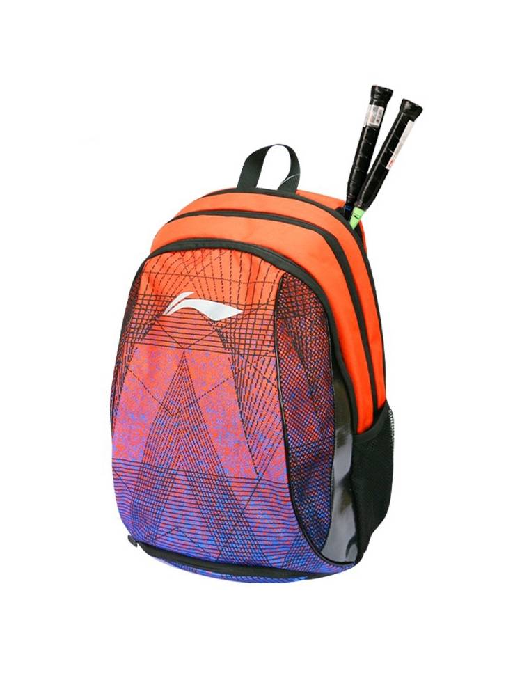Li Ning men's badminton bag backpack backpack schoolbags shoot children's tennis bag sports men's racket bag travel bag