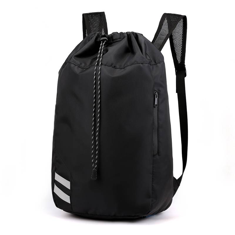 Backpack men's large -capacity basketball bag training fitness equipment travel schoolbags drawing rope storage movement backpack tide