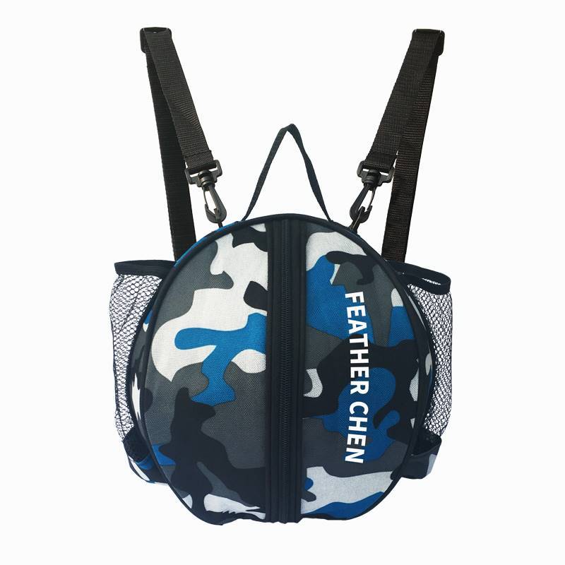 Basketball bag basketball training network pocket bag children's shoulder backpack backpack Student football special storage portable portable