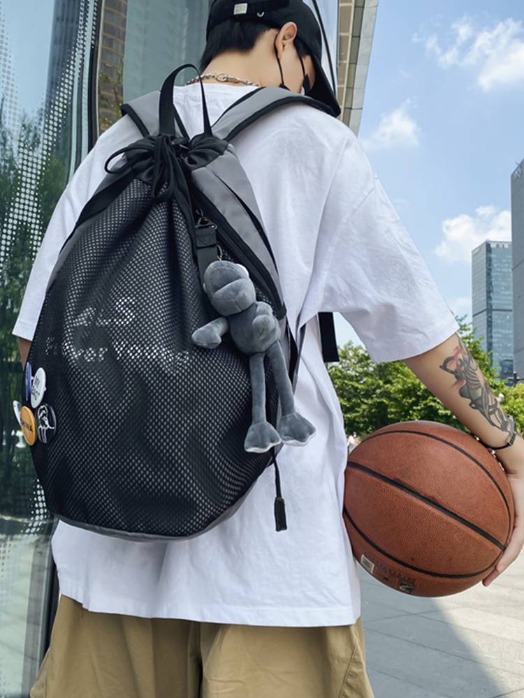 New basketball bag backpack men's large -capacity sports fitness bag women's commuting backpack men's backpack