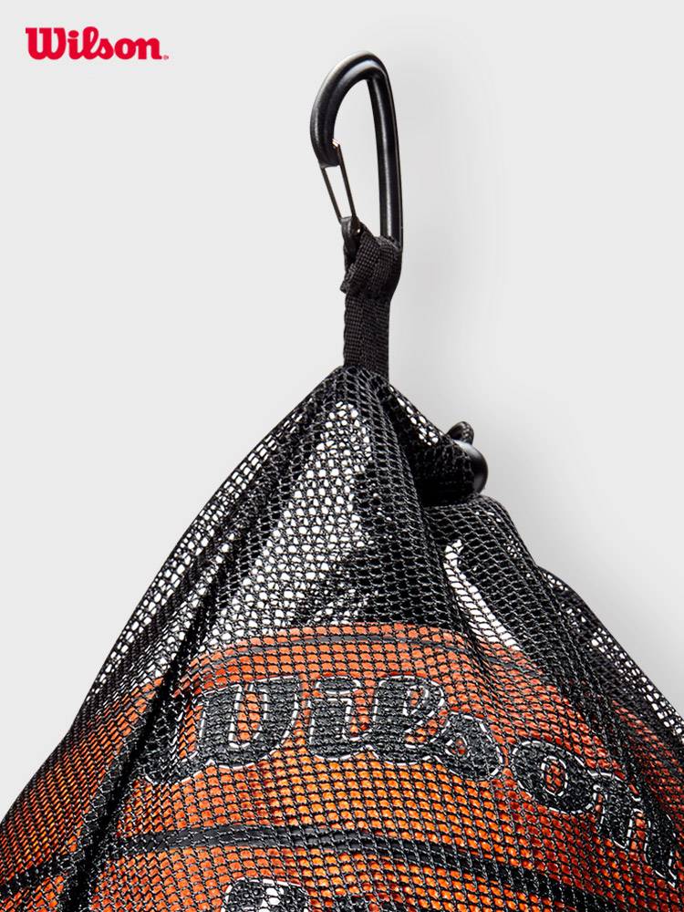 Wilson Wilsheng NBA Basketball Basket Pump Back Black Portable Storage Bag