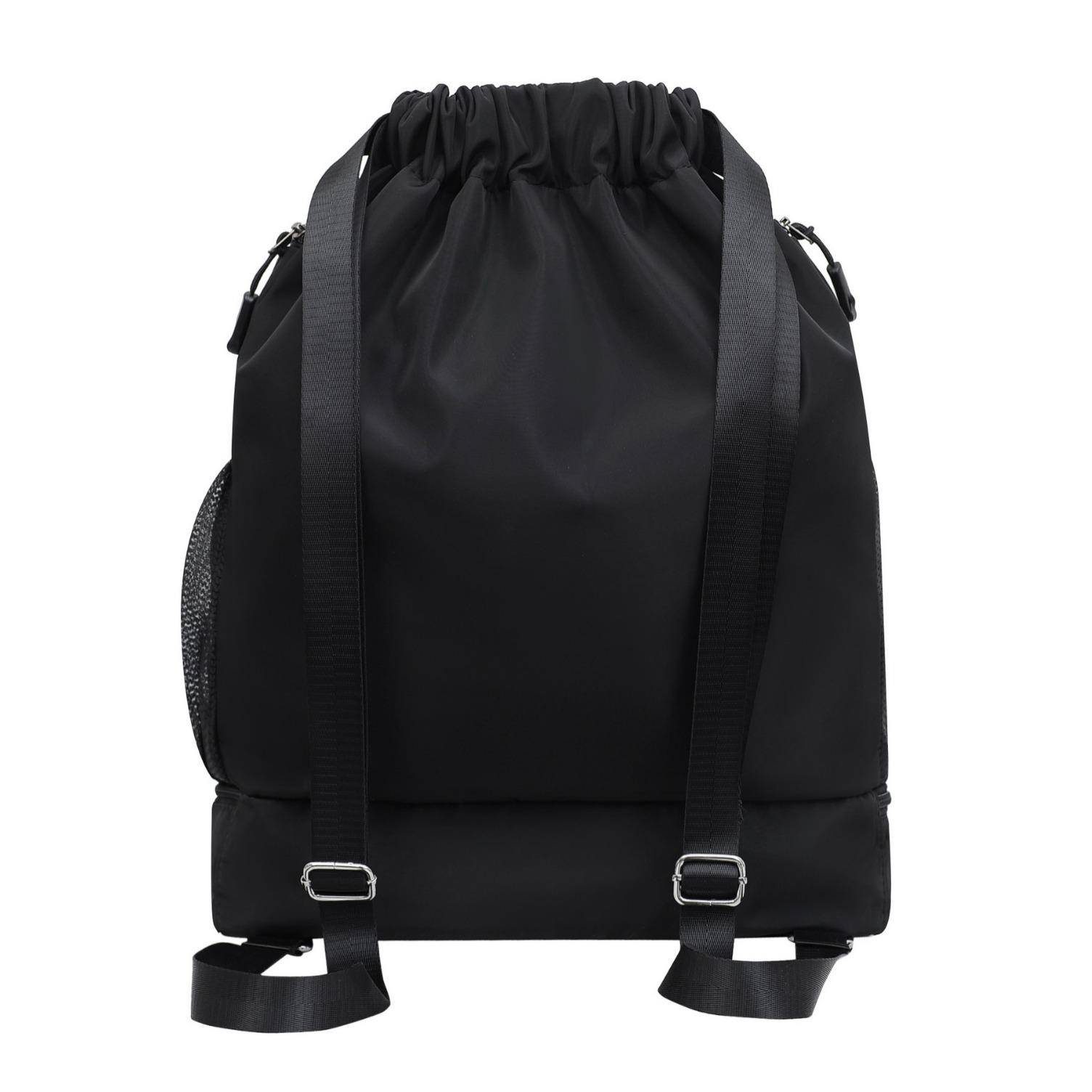 New model 7 basketball backpack shoe warehouse picker large -capacity beam lightweight travel water cup side pocket training logoo logoo