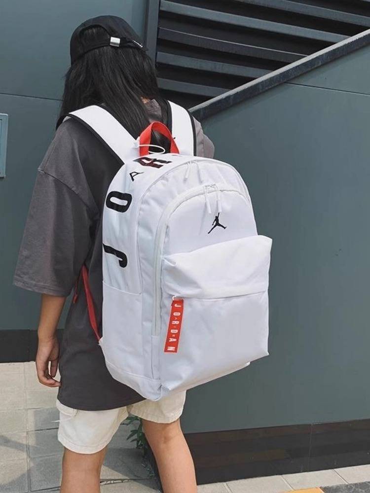 Large -capacity on a shoulder bag Campus Student School Bag Female Outdoor Trends Travel Bag Men's Beautiful Sports Computer Basketback