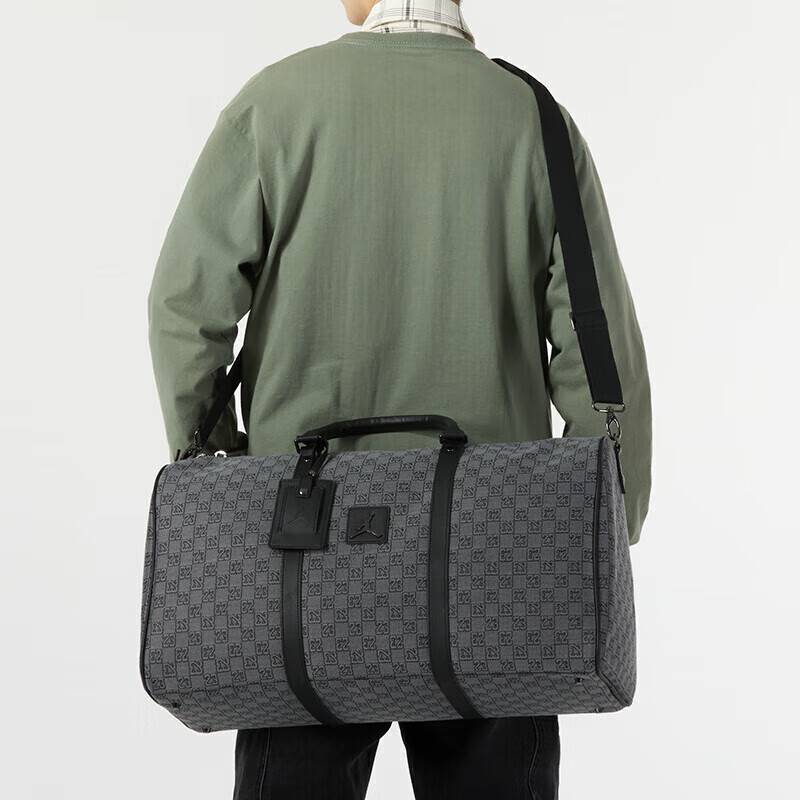 Nike men's bag 2024 new fashion sports bag basketball training shoulder bag messenger bag baggage bag