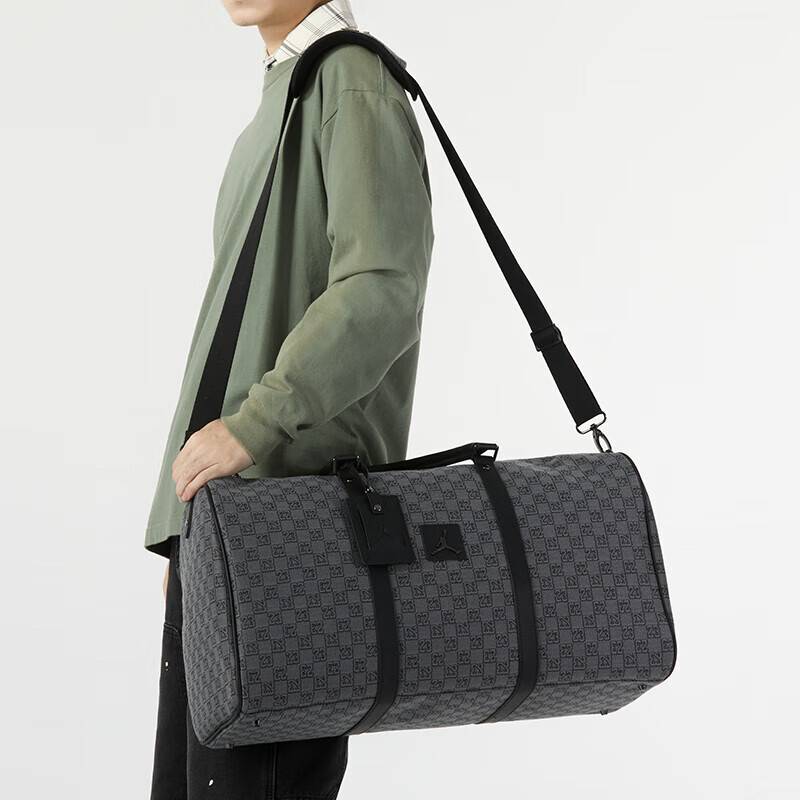 Nike men's bag 2024 new fashion sports bag basketball training shoulder bag messenger bag baggage bag