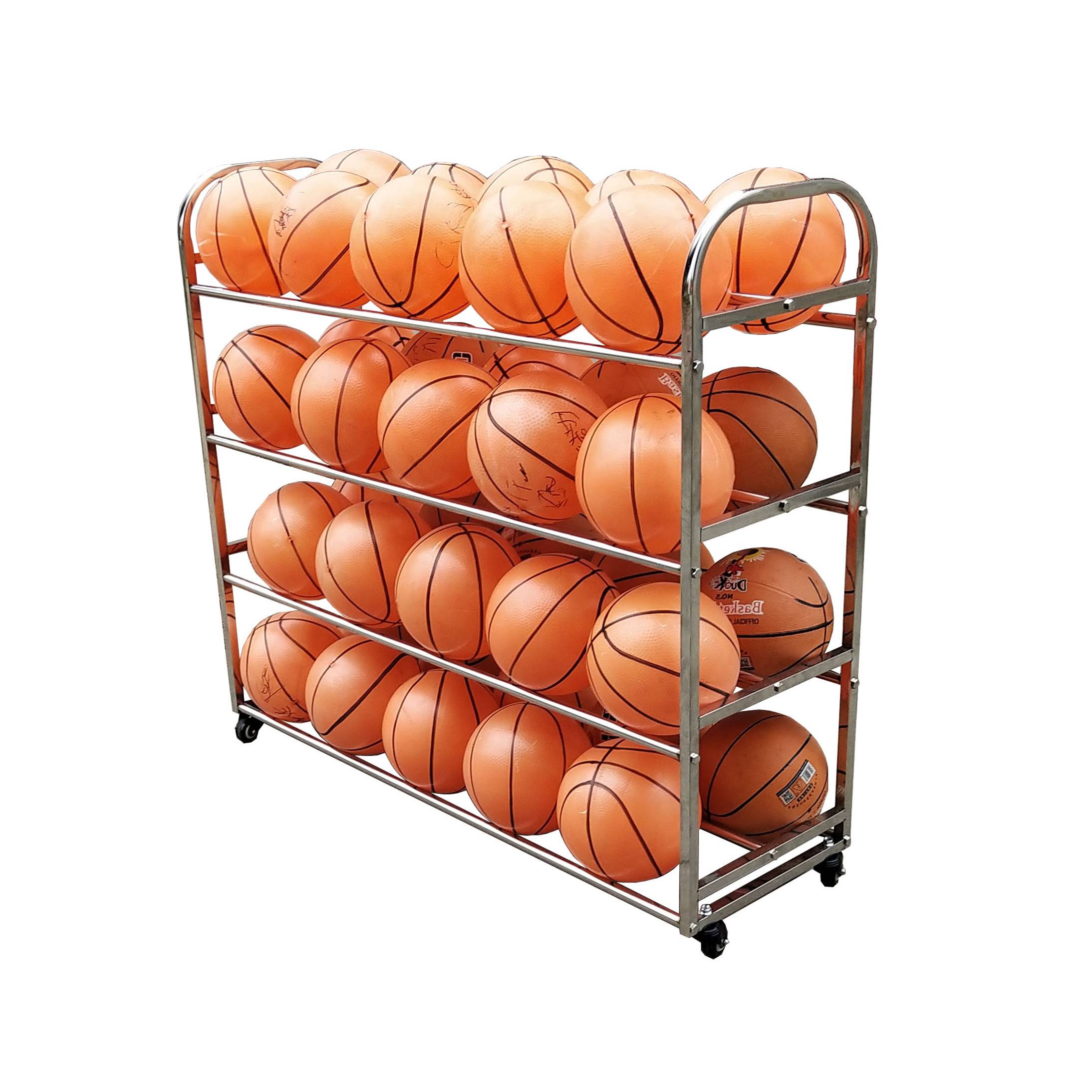 Basketball storage shelf football volleyball placed kindergarten stainless steel balls mobile phone can mobile new products