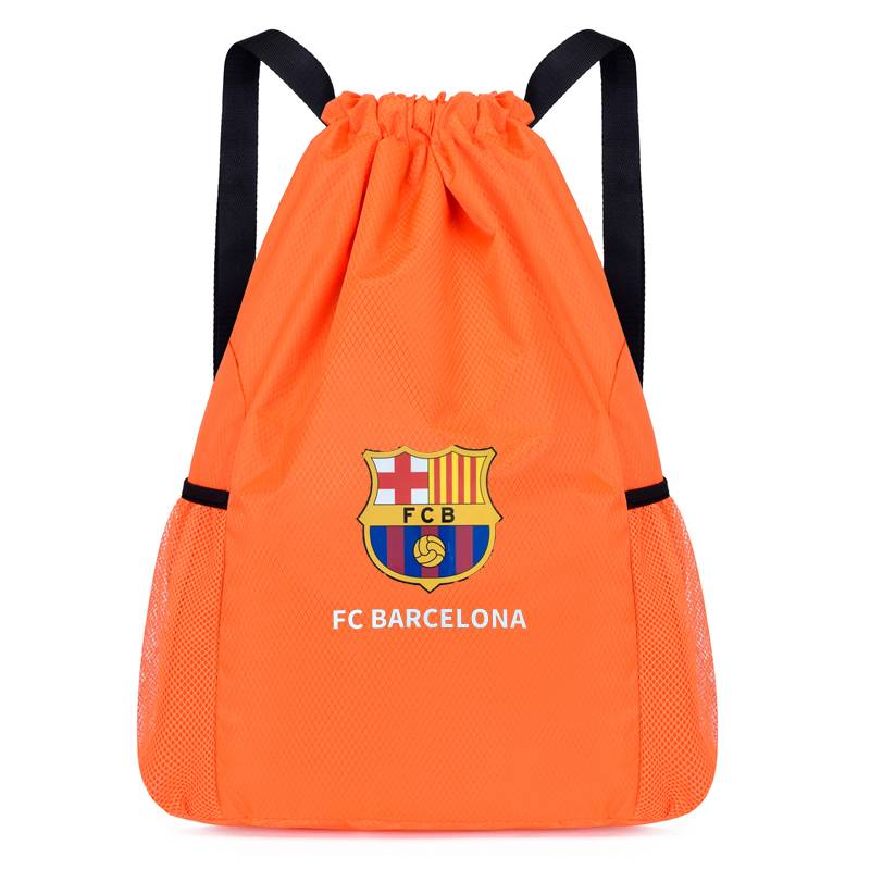 Barcelona Football Bag Real Madrid Basketball Pack Student Outdoor Sports Tour Backpack Pocket Pocket Pumping Backpack Customization