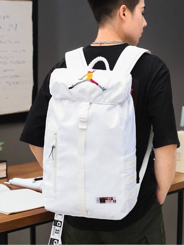 Boys new large -capacity Flying -man backpack Student bags for high school women's sports American basketball bag travel school bag tide