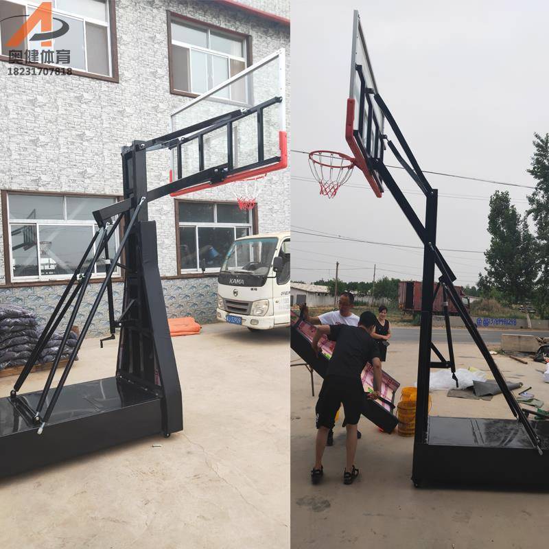 Professional youth mobile basketball rack adult basketball rack race lifting basketball rack children's home basketball rack