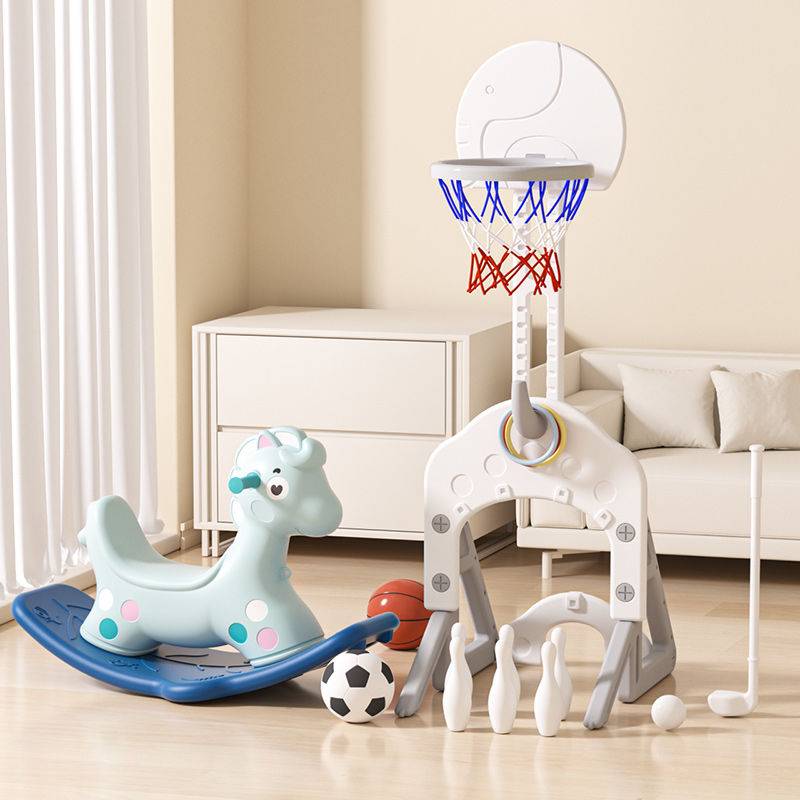 5 -in -1 multifunctional+shake horse [Birthday old gift]