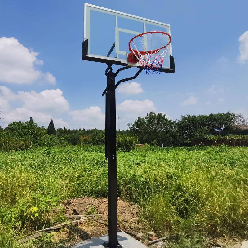 2024 Children's Dynamic Basic Basket Iron bottom plate can be lifted and surrendered outdoor outdoor standard adult professional indoor dunk