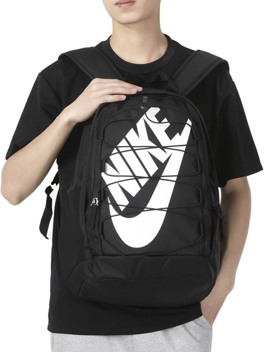 Nike Nike Men's and Women's Junior High School Students Large -capacity Travel Sports Specification Specifications Network Couples outdoor computer bag backbone bag