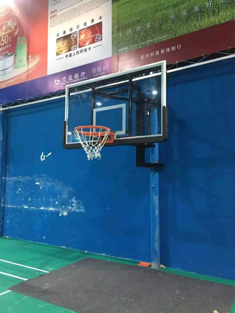 Adult basketball shelf wall hanging electric suspended basketball hall Special child and adolescent ceiling professional basketball frame