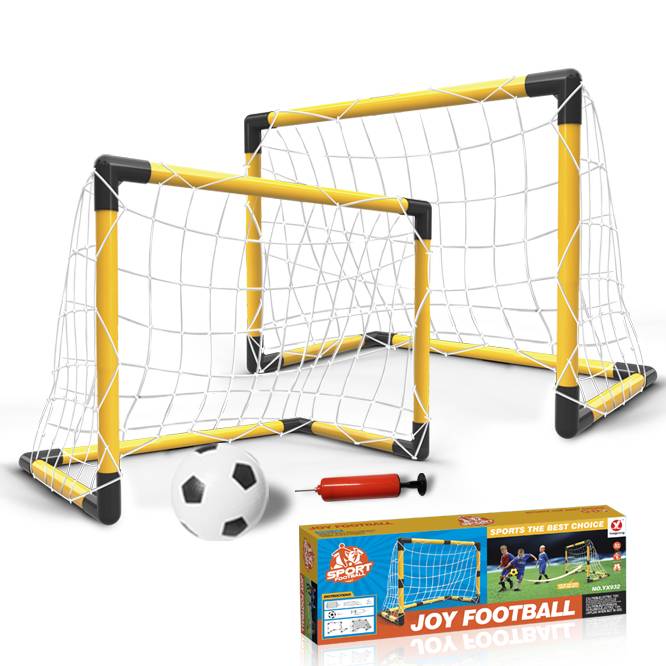 Children's football goal basketball rack two -in -one outdoor football goal basketball toys sports products portable