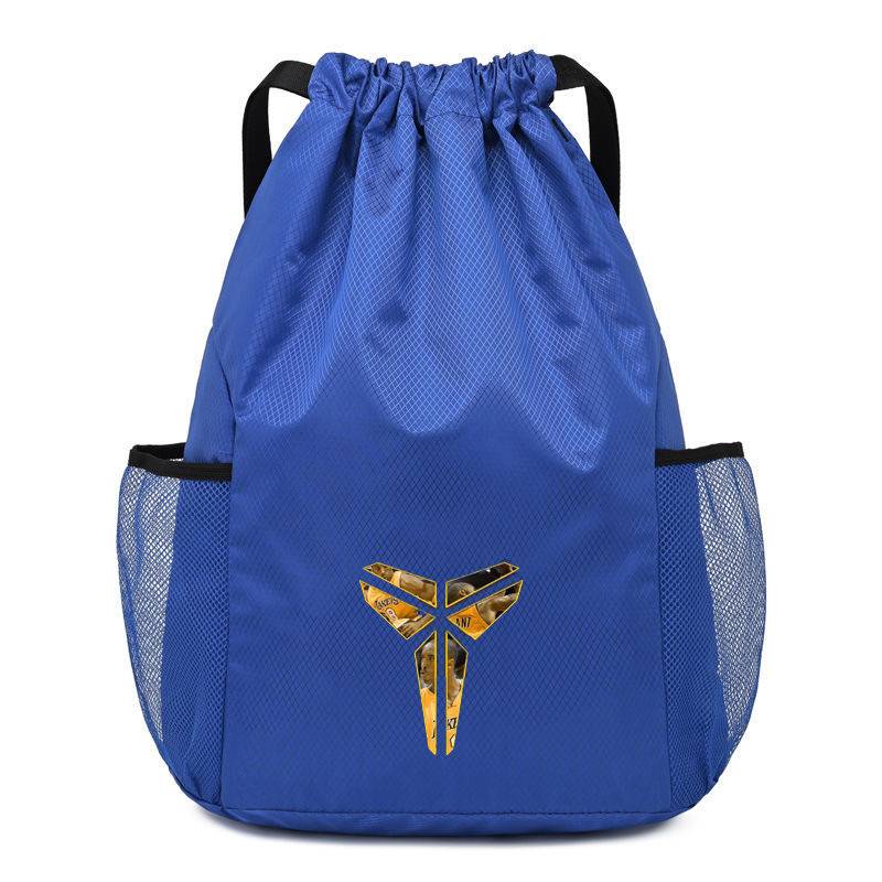 Kobe Basketball Bouncing Pocket Sports Oxford Custom Print LOGO Backpack Large -capacity Pulling Strip Men and Women Bags
