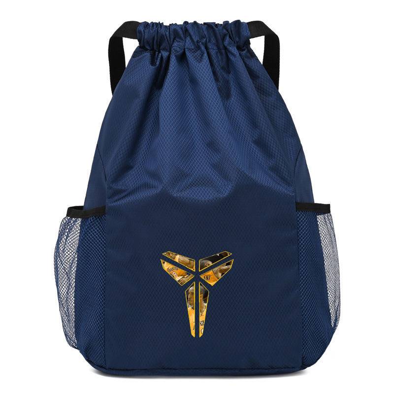 Kobe Basketball Bouncing Pocket Sports Oxford Custom Print LOGO Backpack Large -capacity Pulling Strip Men and Women Bags