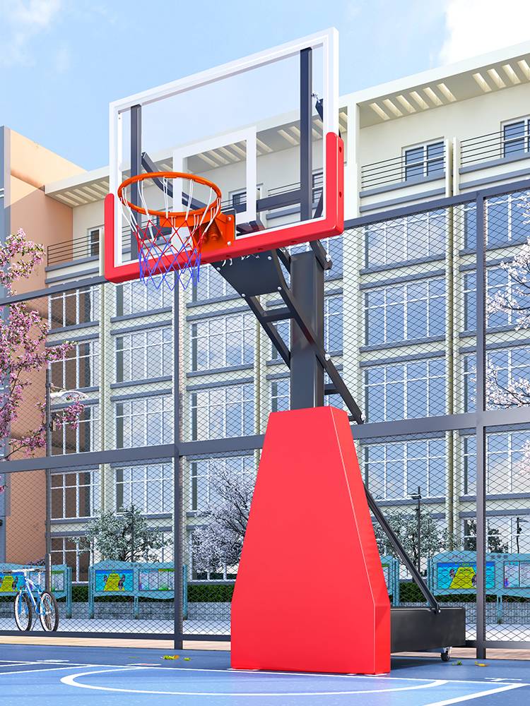 Yong Test the Basketball House Adult House of Indoor Children Outdoor and Outdoor Basketball Basketable Movement of Lift Basketball Frame