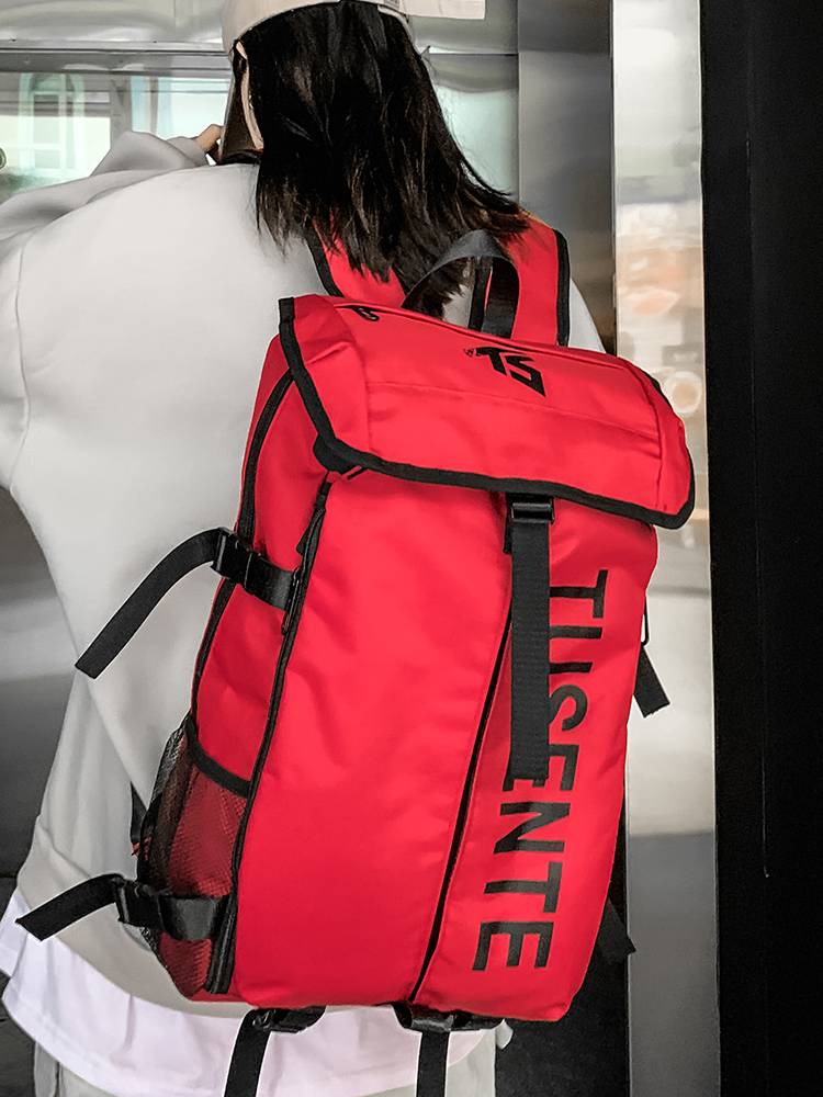 Backpack men's large -capacity sports basketball bag junior high school college student school bag boys outdoor travel backpack