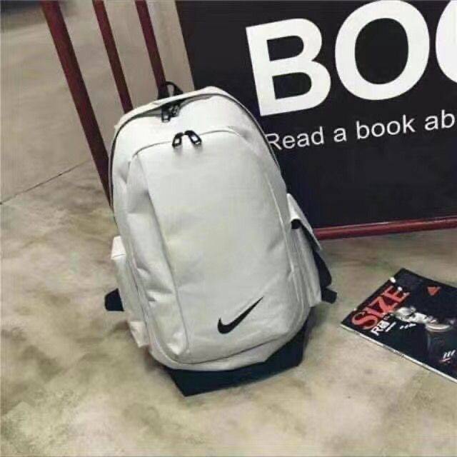 Nike large -capacity fashion backpack fitness sports leisure bag travel bag men's school bag multi -function computer bag
