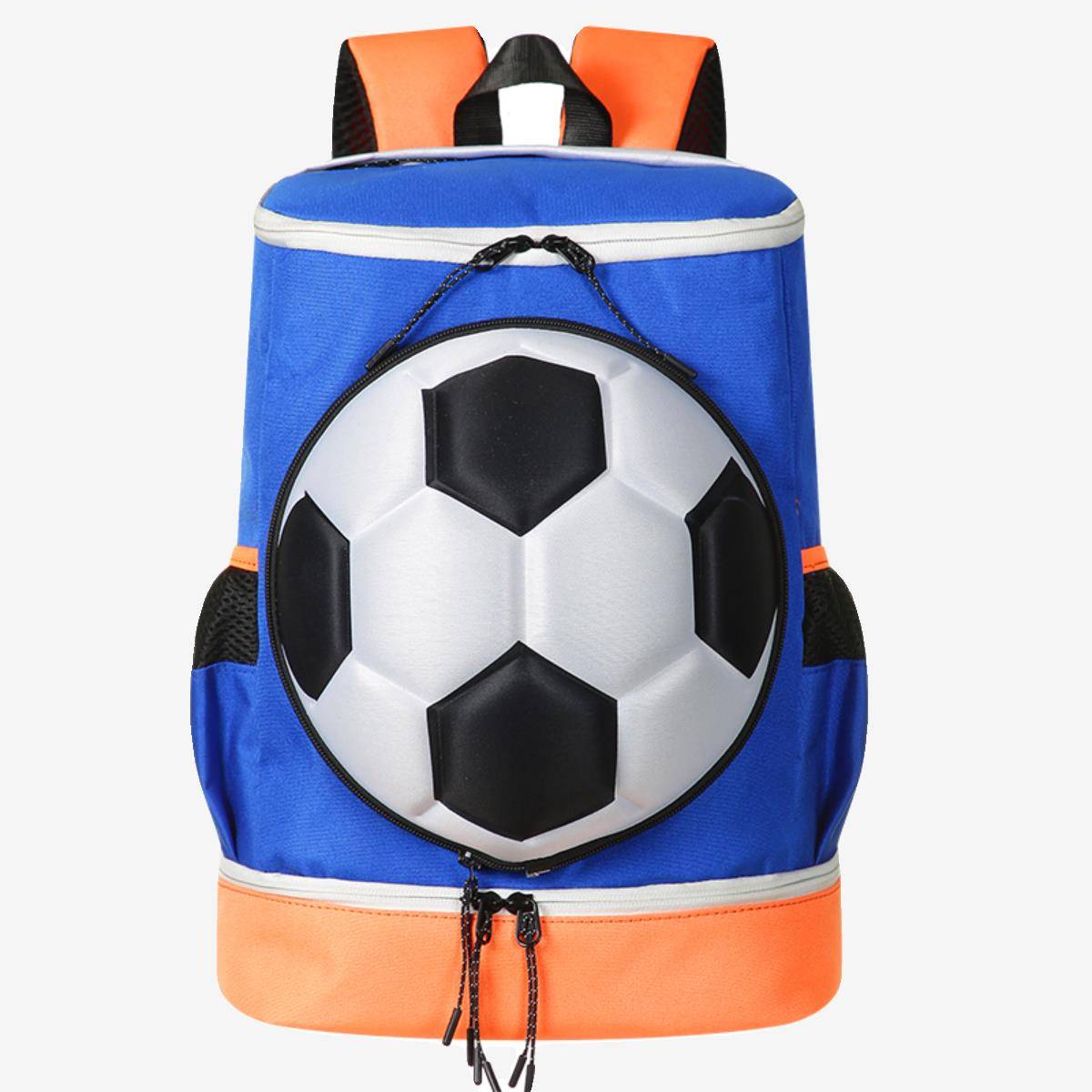 Children's outdoor sports basketball football training backpack backpack elementary school students football basketball storage independent ball warehouse bag