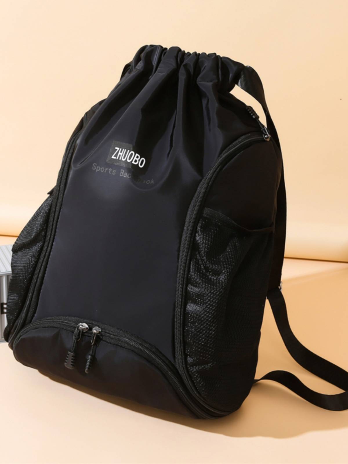 Water-proof-seat-coated double-shoulder packs of sports packs for men and women, large-capacity travel packs for basketball