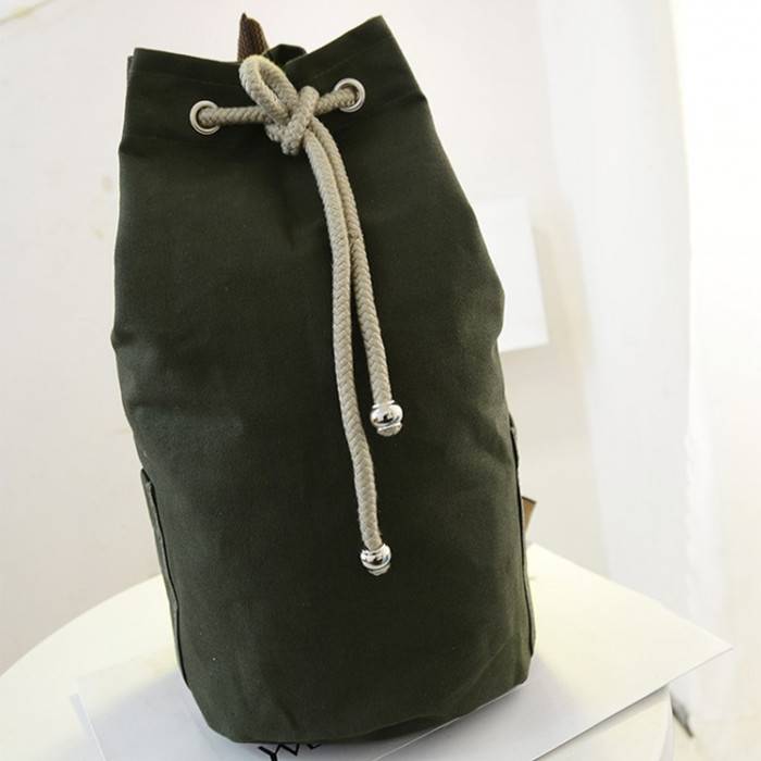 Fitness bag ladies sports bag basketball bag training bag pocket pocket canvas bucket backpack football bag