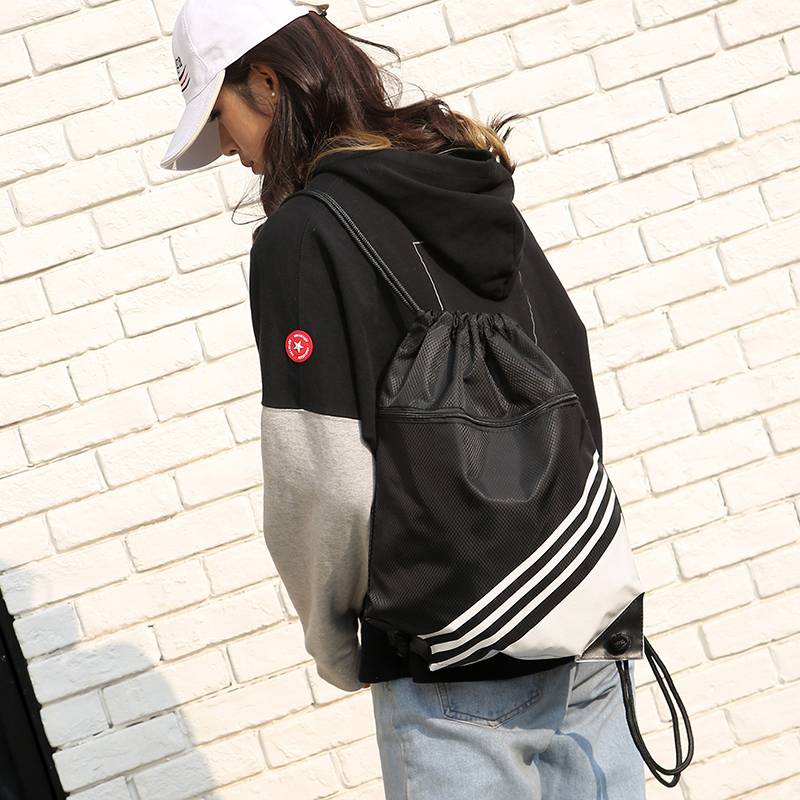 Customized basketball bag basketball pocket Pocket Simple Sports Bags Pump Backpack Football Equipment Ware Harbar Shoe Bag