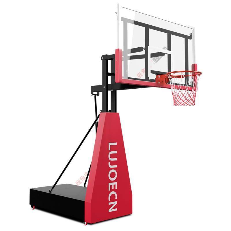 Mobile basketball rack can move adult children's professional competition training outdoor standard room shot frame lifting