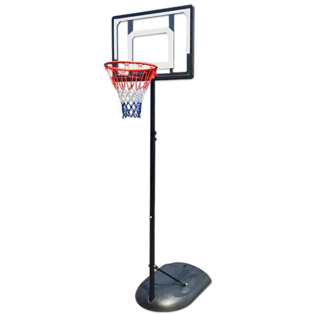 Professional children's basketball team outdoor shooting home basket indoor standards can be lifted and mobile youth blue ball frames