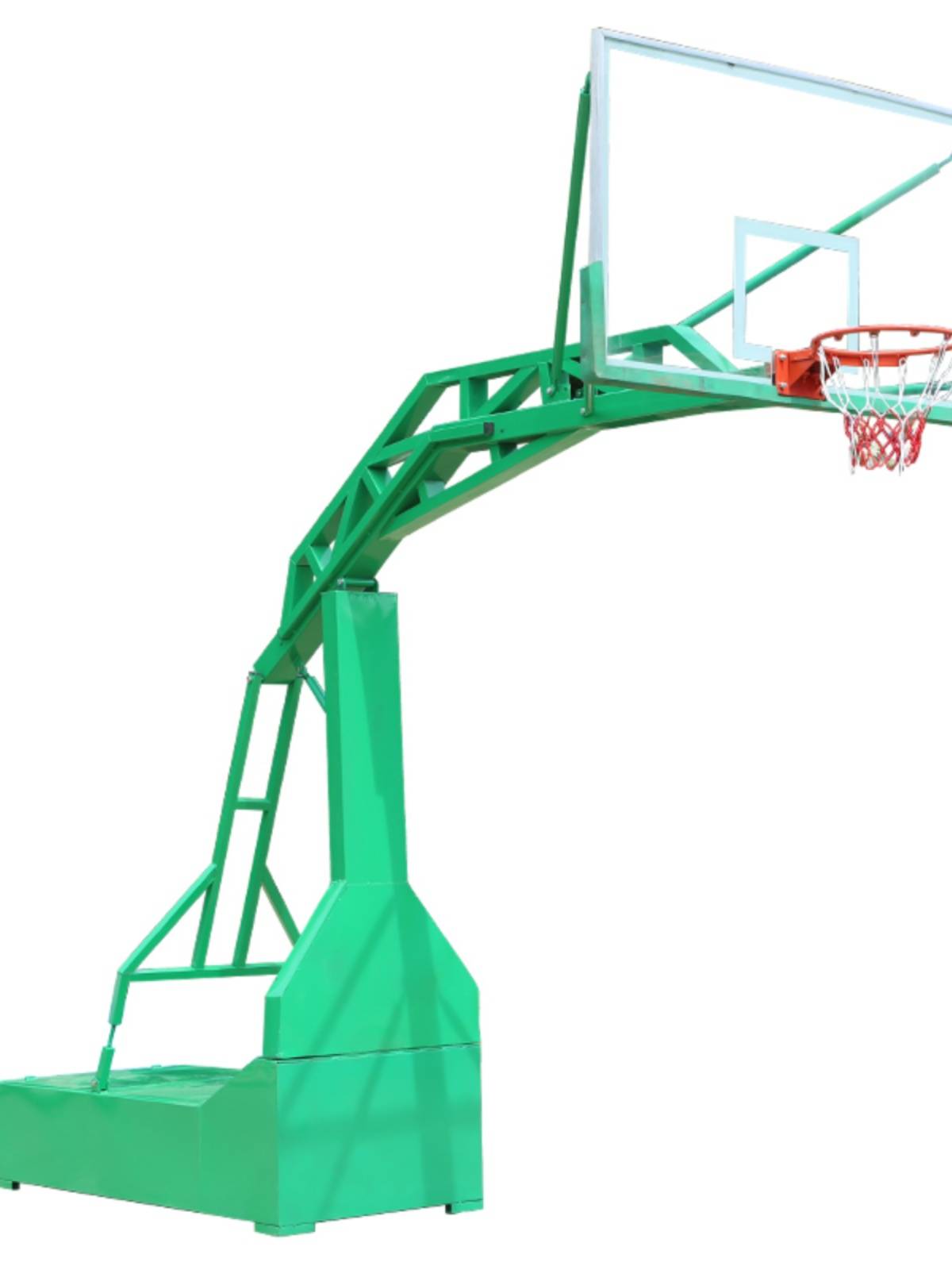 Vertical basketball racks mobile outdoor adult professional school competition standard landing type indoor rural basketball rack
