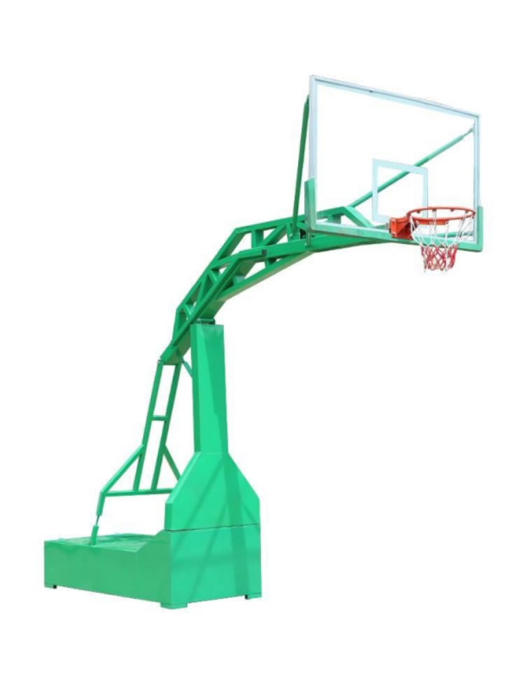 Basketball rack mobile outdoor adult professional school competition standard landing type indoor rural basketball rack household