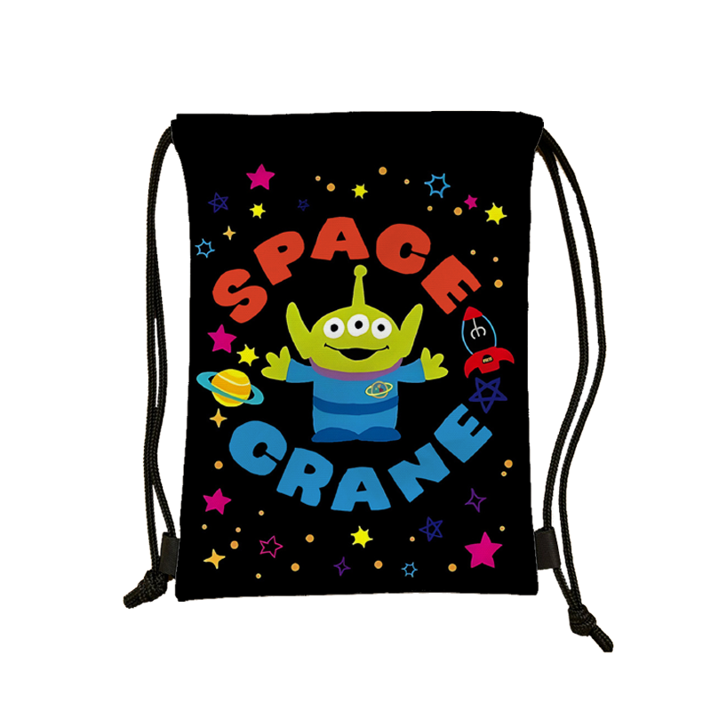 Cartoon three -eyed high -value waterproof storage bag new large -capacity portable portable back basketball bag
