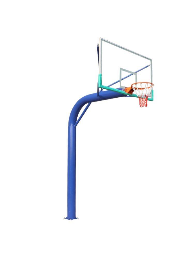 Adult Outdoor Basket Basketball Standard Standard Basketball Standard Basketball Shelf adult home training fixed school blue ball framework